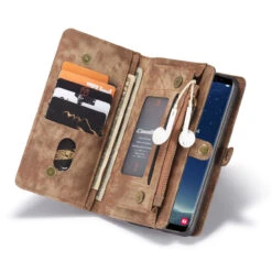 Brown 2 In 1 Multi-Functional Wallet Shock Proof Case For Galaxy S8 8 Brown 2 In 1 Multi-Functional Wallet Shock Proof Case For Galaxy S8 -Cheap NewCase Store galaxy s8 caseme multifunctional wallet brown 4 85397.1642222870