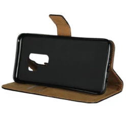 Samsung Galaxy S9 Black Genuine Leather Business Wallet Smart Case -Cheap NewCase Store galaxy s8 genuine wallet black 5 16245.1525419649