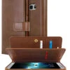 Premium Galaxy S8 Genuine Mercury Mansoor Diary Wallet Case - Brown