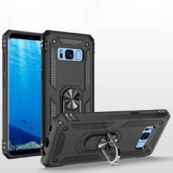 Black Galaxy S8 Plus Slim 360 Degree Ring Stand Metal Circle Case 9 Black Galaxy S8 Plus Slim 360 Degree Ring Stand Metal Circle Case -Cheap NewCase Store galaxy s8 metal kickstand case black 4 96281.1641358839