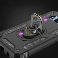 Black Galaxy S8 Plus Slim 360 Degree Ring Stand Metal Circle Case 10 Black Galaxy S8 Plus Slim 360 Degree Ring Stand Metal Circle Case -Cheap NewCase Store galaxy s8 metal kickstand case black 5 93235.1641358841