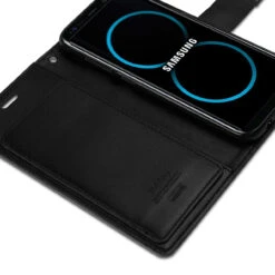 Black Genuine Mercury Rich Diary Quality Wallet Case For Galaxy S8 -Cheap NewCase Store galaxy s8 rich diary black 5 33423.1685697948