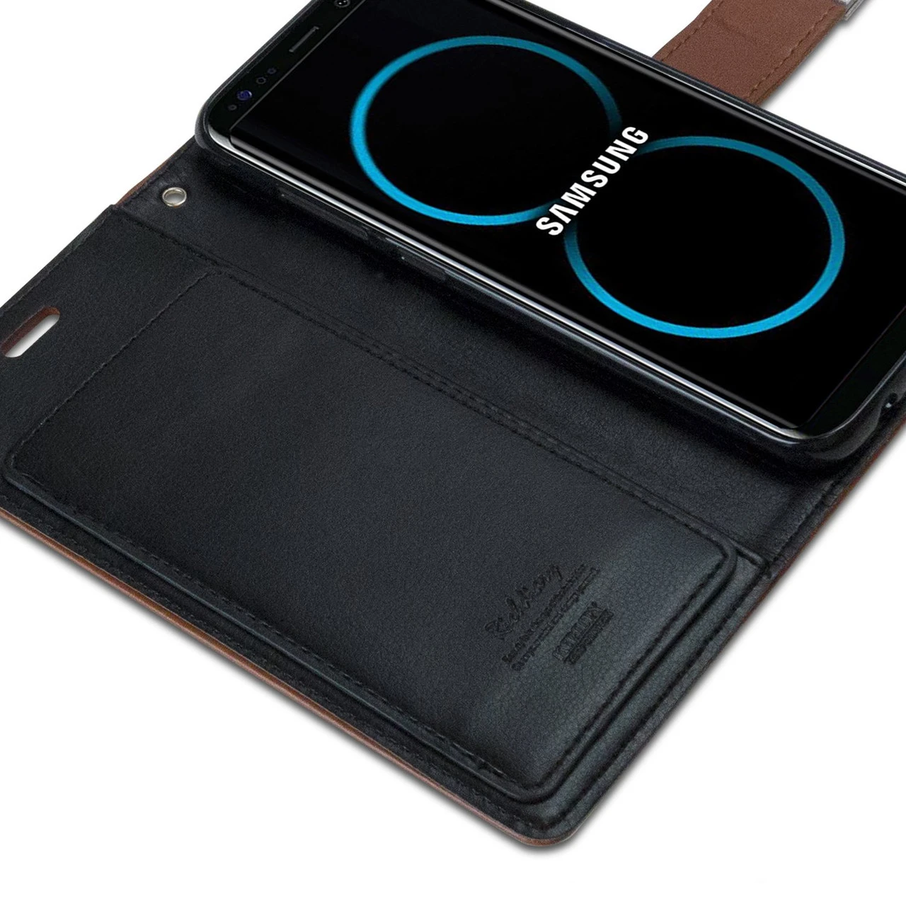 Quality Galaxy S8 Genuine Mercury Rich Diary Wallet Case - Brown 5 Quality Galaxy S8 Genuine Mercury Rich Diary Wallet Case - Brown - Image 5