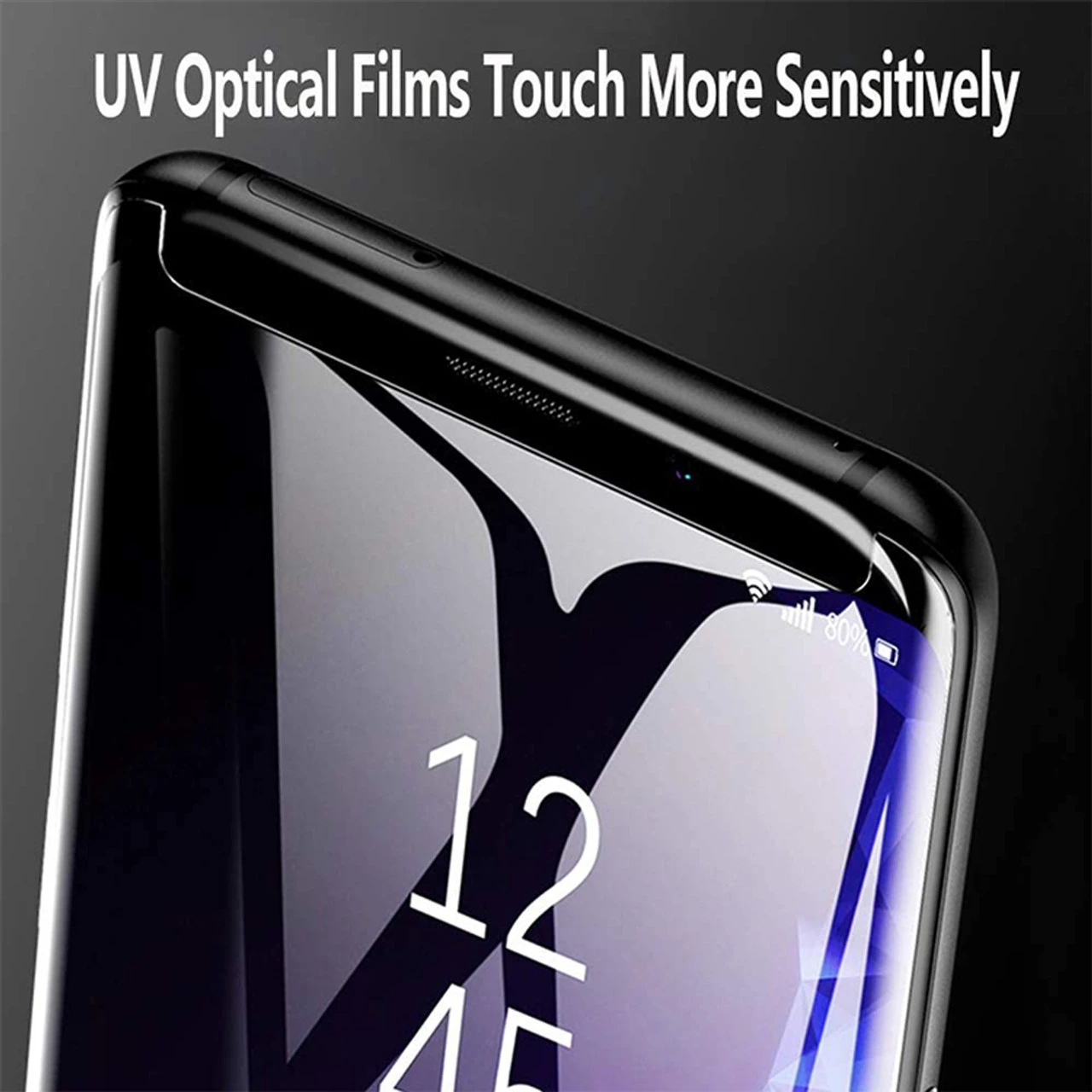 Galaxy S9+ Plus NUGLAS Full Cover UV Glue Tempered Glass Protector 4 Galaxy S9+ Plus NUGLAS Full Cover UV Glue Tempered Glass Protector - Image 4