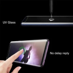 Galaxy S8 NUGLAS Full Cover UV Glue Tempered Glass Screen Protector -Cheap NewCase Store galaxy s8 s9 nuglas uv glue 6 36948.1614138830