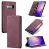 Red Wine Galaxy S9 CaseMe Slim Compact Magnetic Closure Wallet Case
