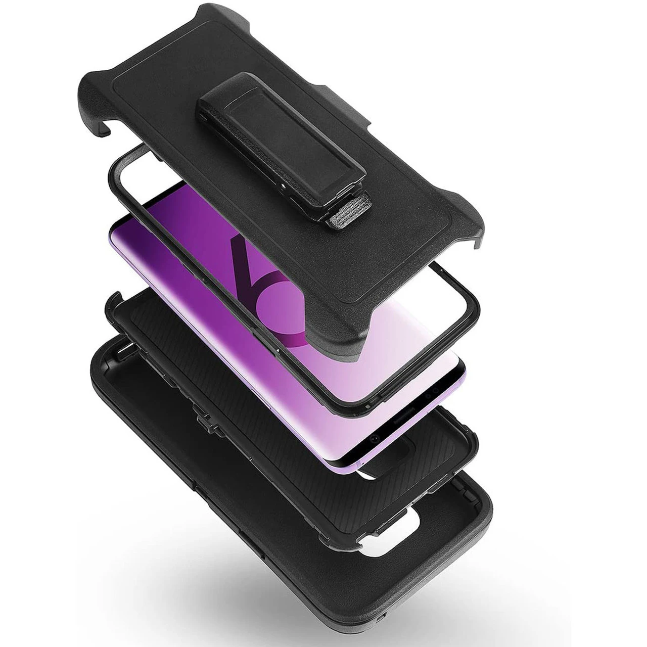 Tradies Heavy Duty Defender Holster Case For Samsung Galaxy S9 2 Tradies Heavy Duty Defender Holster Case For Samsung Galaxy S9 - Image 2