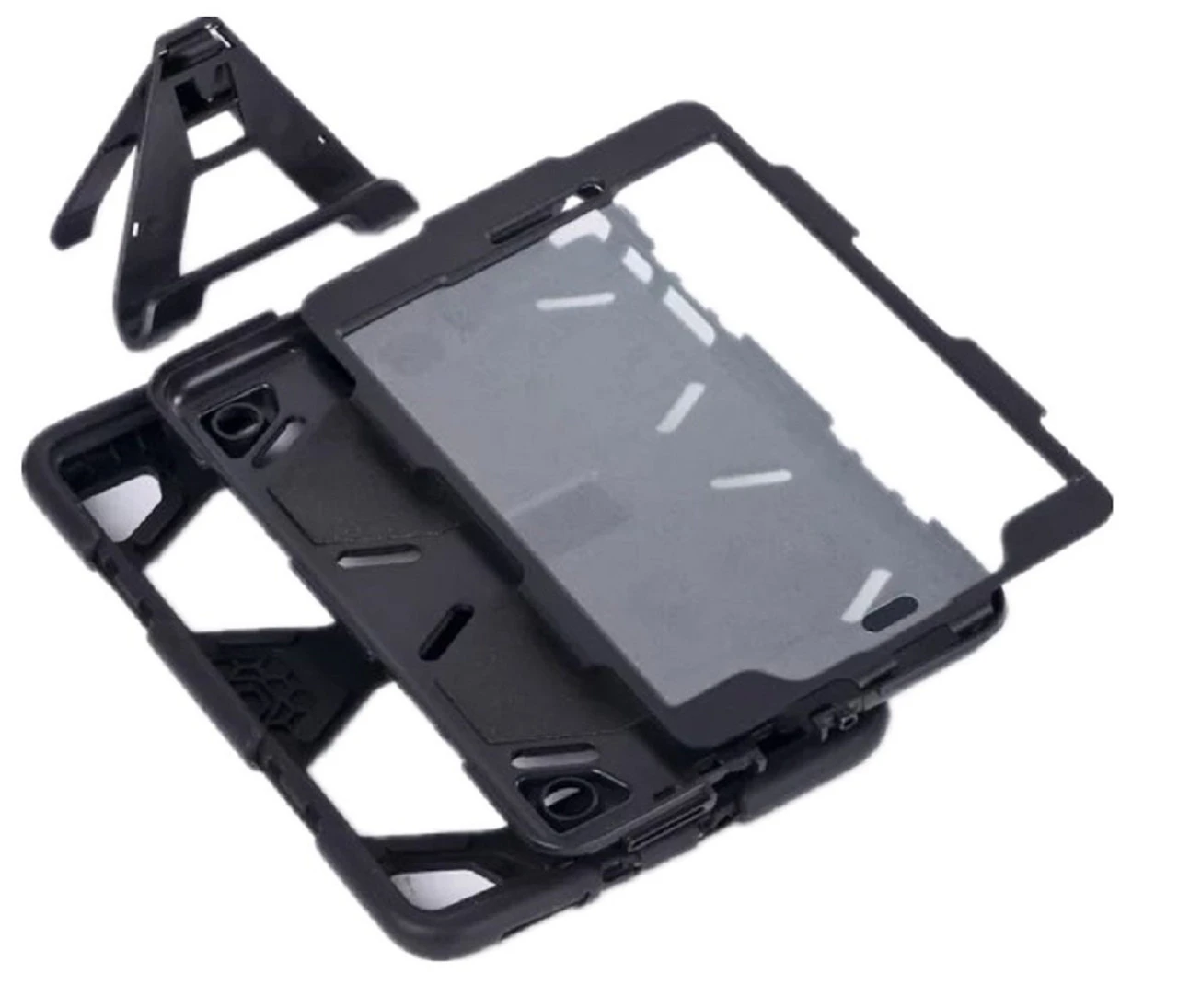 Black Military Armor Case For Samsung Galaxy Tab A 8.0 (2017) T380 T385 3 Black Military Armor Case For Samsung Galaxy Tab A 8.0 (2017) T380 T385 - Image 3