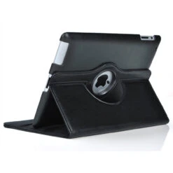 Black Galaxy Tab A 8.0 (2015) T350 T355 360 Rotating Stand Case