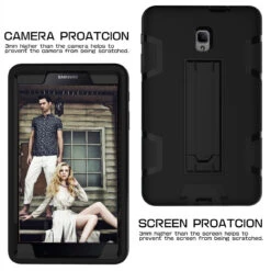 Samsung Galaxy Tab A 8.0 (2017) Heavy Duty Shockproof Stand Case -Cheap NewCase Store galaxy tab a 8 2017 heavy duty case black 5 94929.1521702676