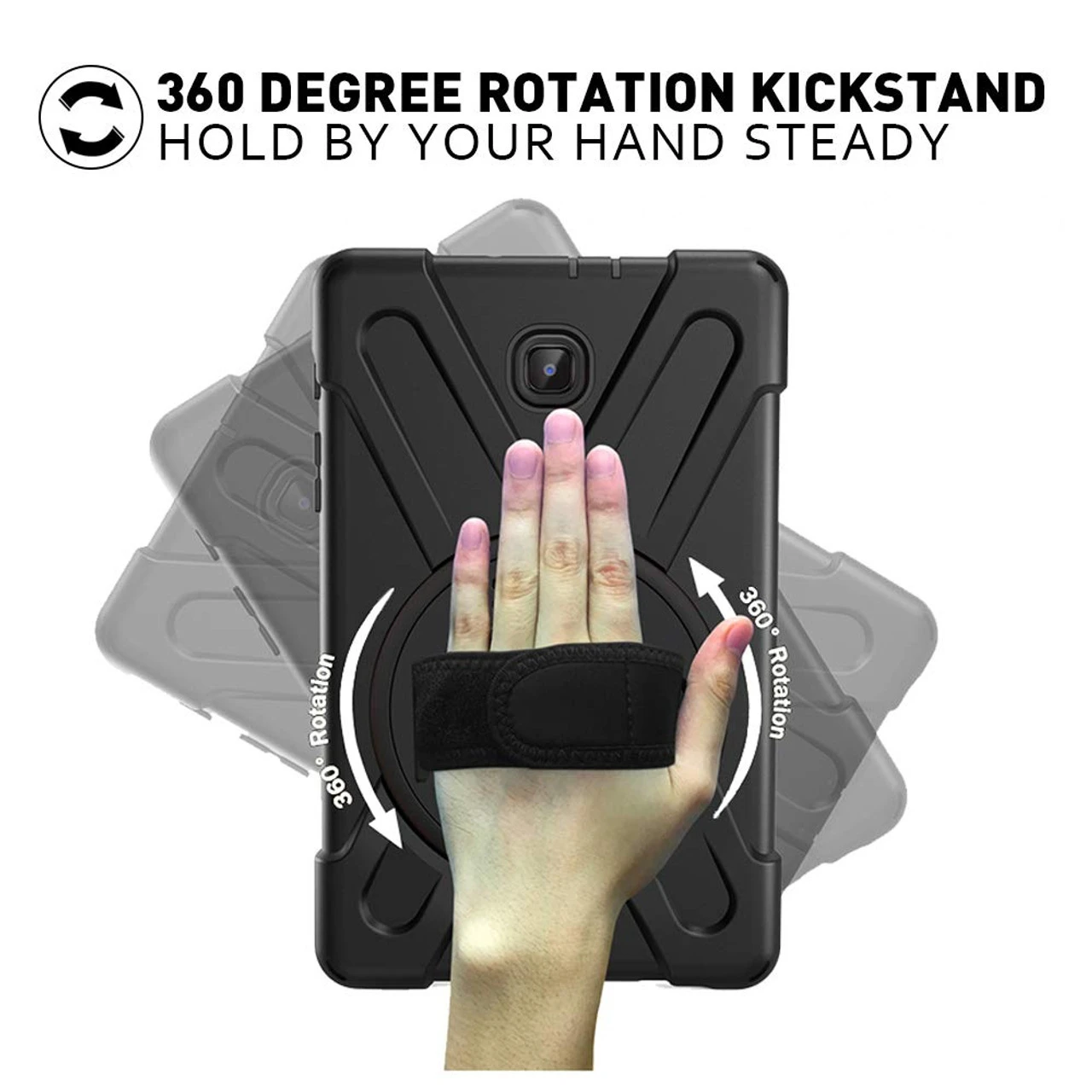 Galaxy Tab A 8.0 2017 Shock Proof Tough Armor Shoulder Strap Case 2 Galaxy Tab A 8.0 2017 Shock Proof Tough Armor Shoulder Strap Case - Image 2