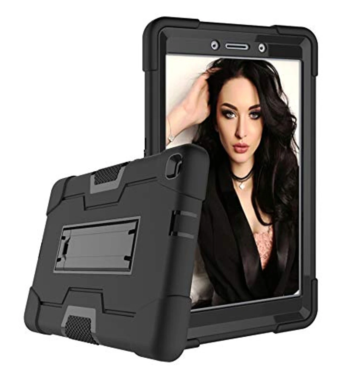 Galaxy Tab A 8.0 2019 Slim Heavy Duty Rugged Full Body Protective Case 2 Galaxy Tab A 8.0 2019 Slim Heavy Duty Rugged Full Body Protective Case - Image 2