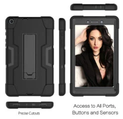 Galaxy Tab A 8.0 2019 Slim Heavy Duty Rugged Full Body Protective Case 11 Galaxy Tab A 8.0 2019 Slim Heavy Duty Rugged Full Body Protective Case -Cheap NewCase Store galaxy tab a 8 t290 heavy duty case black 5 98913.1578452556