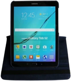 Navy Galaxy Tab A 8.0 (2017) T380 T385 360 Rotating Stand Case -Cheap NewCase Store galaxy tab a 9 7 360 rotating case navy 5 22135.1599107098