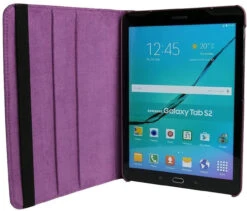 Purple 360 Degree Rotating Stand Case For Galaxy Tab A 9.7 (2015) -Cheap NewCase Store galaxy tab a 9 7 360 rotating case purple 5 95544.1599106342