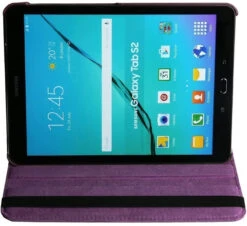 Purple 360 Degree Rotating Stand Case For Galaxy Tab A 9.7 (2015) -Cheap NewCase Store galaxy tab a 9 7 360 rotating case purple 7 45457.1599106347