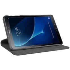 Black 360 Degree Rotating Folio Stand Case For Galaxy Tab A 10.1 (2016) -Cheap NewCase Store galaxy tab a6 10.1 360 rotating case black 4 71129.1660007444