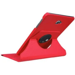 Red 360 Degree Rotating Folio Stand Case For Galaxy Tab A 10.1 (2016) -Cheap NewCase Store galaxy tab a6 10.1 360 rotating case red 5 50966.1599095692