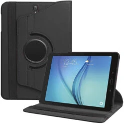 Black Rotating 360 Case For Samsung Galaxy Tab S3 9.7 T820
