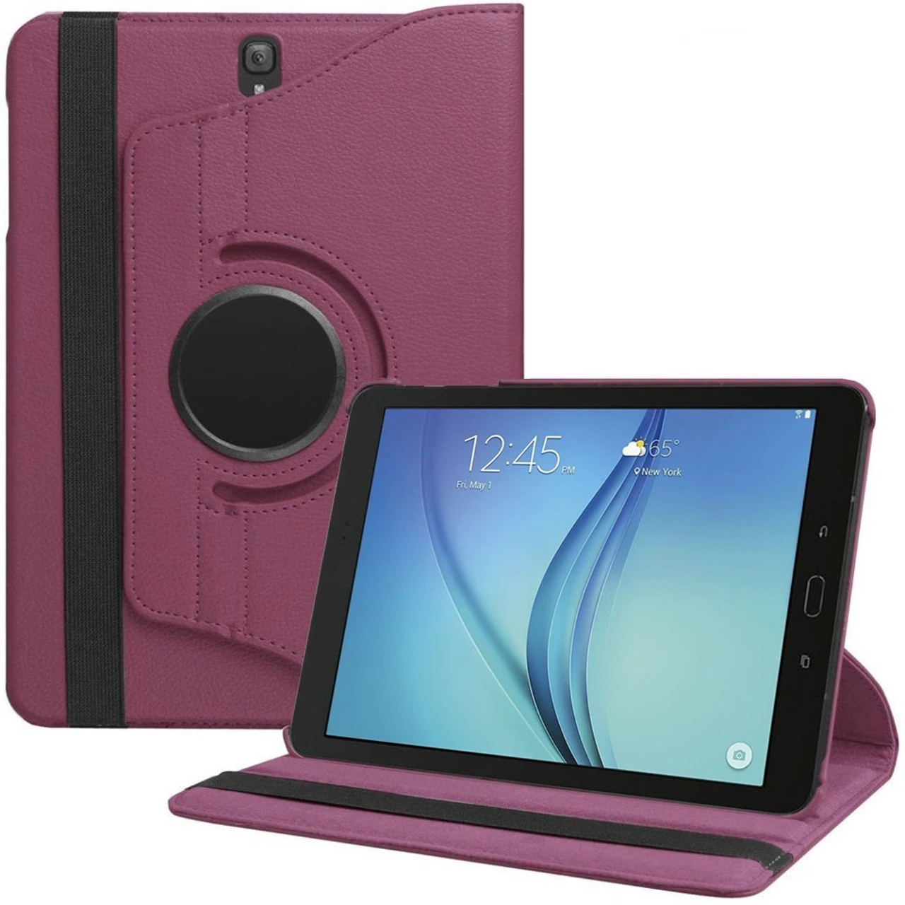 Purple Rotating 360 Case For Samsung Galaxy Tab S3 9.7 T820 1 Purple Rotating 360 Case For Samsung Galaxy Tab S3 9.7 T820