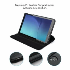 Black Rotating 360 Case For Samsung Galaxy Tab S4 10.5 T830 T835 -Cheap NewCase Store galaxy tab s4 360 rotating case black 4 79068.1598444569