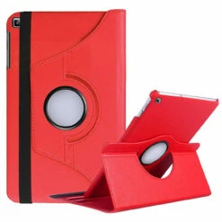 Red Samsung Galaxy Tab S5e 10.5 Rotating 360 Stand Case Cover
