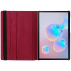 Red 360 Rotating Synthetic Leather Stand Case For Galaxy Tab S6 10.5 8 Red 360 Rotating Synthetic Leather Stand Case For Galaxy Tab S6 10.5 -Cheap NewCase Store galaxy tab s6 360 rotating case red 4 34612.1660007333