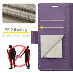 Purple Galaxy Z Fold5 CaseMe Soft Matte Anti-Theft Wallet Case 12 Purple Galaxy Z Fold5 CaseMe Soft Matte Anti-Theft Wallet Case -Cheap NewCase Store galaxy z fold 5 caseme 023 wallet purple 6 32047.1699857386