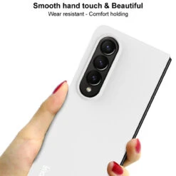 Black IMAK Hard Case JS-2 Series For Samsung Galaxy Z Fold4 5G -Cheap NewCase Store galaxy z fold4 imak hard case js 2 series black 3 41323.1699424359