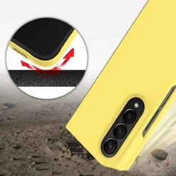 Black IMAK Hard Case JS-2 Series For Samsung Galaxy Z Fold4 5G -Cheap NewCase Store galaxy z fold4 imak hard case js 2 series black 4 55333.1699424364