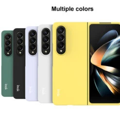 Black IMAK Hard Case JS-2 Series For Samsung Galaxy Z Fold4 5G -Cheap NewCase Store galaxy z fold4 imak hard case js 2 series black 6 93314.1699424365