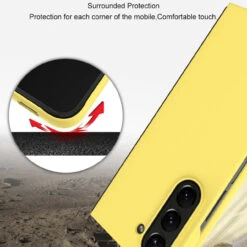 Black IMAK Hard Case JS-2 Series For Samsung Galaxy Z Fold5 5G -Cheap NewCase Store galaxy z fold5 imak hard case js 2 series black 5 38237.1699440174