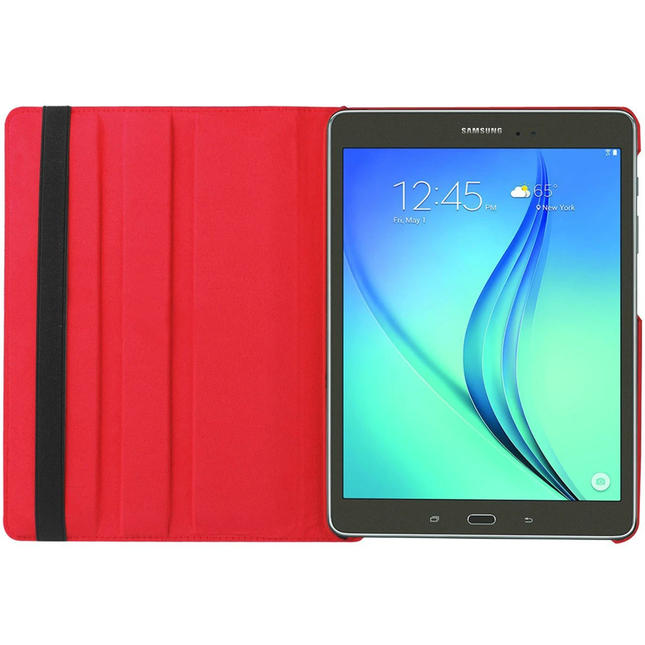 Red 360 Degree Rotating Case Cover For Samsung Galaxy Tab S2 9.7 4 Red 360 Degree Rotating Case Cover For Samsung Galaxy Tab S2 9.7 - Image 4
