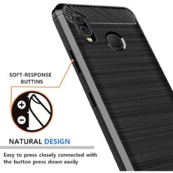 Black Samsung Galaxy A20 / A30 Slim Armor Carbon Fibre Case 9 Black Samsung Galaxy A20 / A30 Slim Armor Carbon Fibre Case -Cheap NewCase Store galaxys a20 carbon fibre case black 3 79143.1601521603