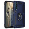 Navy Hybrid Shock Proof Rotating Metal Ring Case For Huawei Nova 5T