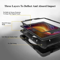 Apple IPad Air 2 Shock Proof Armor Defender Shoulder Strap Case 8 Apple IPad Air 2 Shock Proof Armor Defender Shoulder Strap Case -Cheap NewCase Store ipad air 2 shoulder strap heavy duty case 3 44806.1631499444