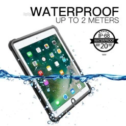 IPad 2017 / 2018 5th 6th Generation Waterproof Dirtproof Dropproof Case -Cheap NewCase Store ipad air 2 waterproof case black 2 16091.1694122781