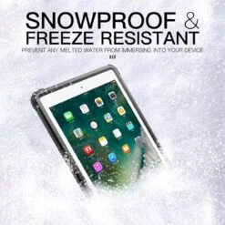 IPad 2017 / 2018 5th 6th Generation Waterproof Dirtproof Dropproof Case -Cheap NewCase Store ipad air 2 waterproof case black 3 88430.1694122792