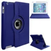 Navy IPad 7th Gen 10.2 2019 360 Degree Rotating Leather Flip Case