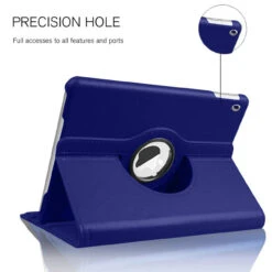 Blue IPad Air 3 10.5" 2019 360 Degree Rotating Synthetic Leather Case -Cheap NewCase Store ipad air 3 360 rotating leather blue 3 17904.1595489694