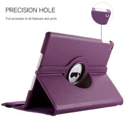 Purple 360 Degree Rotating Case For IPad Air 3 3rd Gen 10.5" 2019 -Cheap NewCase Store ipad air 3 360 rotating leather purple 3 65826.1595490204