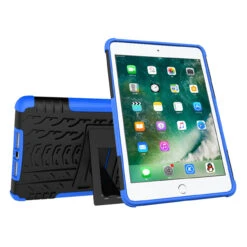 Blue Apple IPad Air 3 10.5" Shock Proof Hybrid Kickstand Case -Cheap NewCase Store ipad air 3 rugged stand blue 2 12536.1595487004