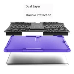 Purple Shock Proof Kickstand Case Cover For Apple IPad Air 3 10.5" -Cheap NewCase Store ipad air 3 rugged stand purple 3 53097.1683081260