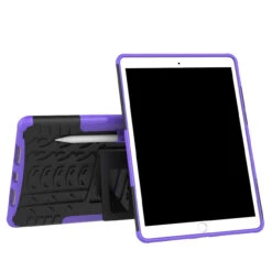 Purple Shock Proof Kickstand Case Cover For Apple IPad Air 3 10.5" -Cheap NewCase Store ipad air 3 rugged stand purple 4 93571.1683081260