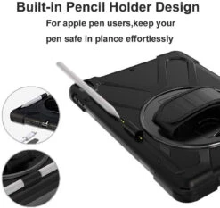 Black Apple IPad Air 3 10.5" 2019 Shock Proof Shoulder Strap Case 8 Black Apple IPad Air 3 10.5" 2019 Shock Proof Shoulder Strap Case -Cheap NewCase Store ipad air3 shoulder strap heavy duty case 3 14259.1652667166