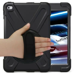 Apple IPad Mini 4 / 5 Shock Proof Tough Defender Shoulder Strap Case