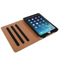 Apple IPad Air 3 10.5" Black & Tan Leather Wallet Stand Case -Cheap NewCase Store ipad pro 10 5 black tan case 5 88162.1591072240
