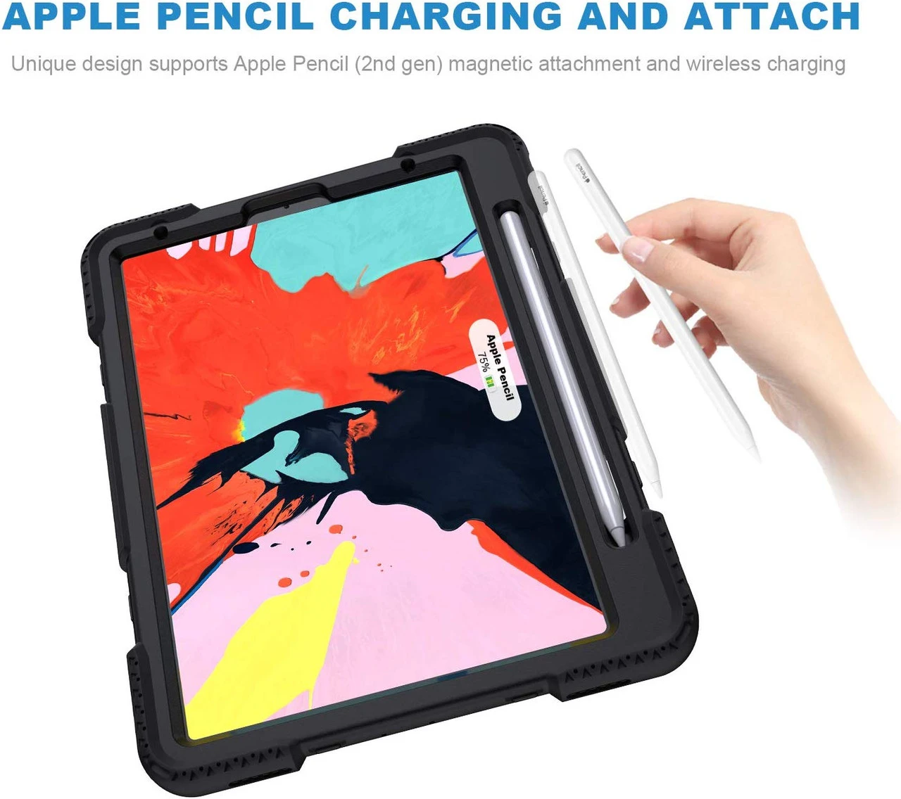 Apple IPad Air 4 10.9" Hand Shoulder Strap Heavy Duty Shockproof Case 6 Apple IPad Air 4 10.9" Hand Shoulder Strap Heavy Duty Shockproof Case - Image 6
