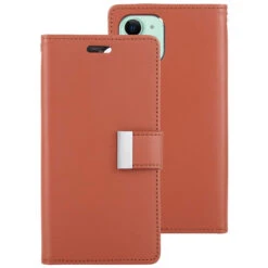 Brown IPhone 11 Pro MAX Genuine Mercury Rich Diary Wallet Card Case