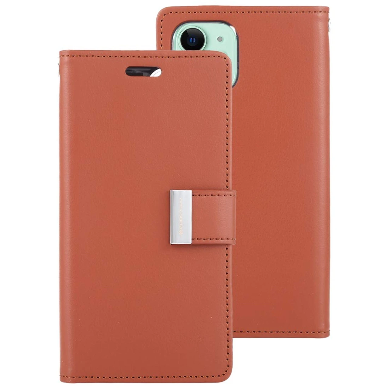 Brown IPhone 11 Pro MAX Genuine Mercury Rich Diary Wallet Card Case 1 Brown IPhone 11 Pro MAX Genuine Mercury Rich Diary Wallet Card Case